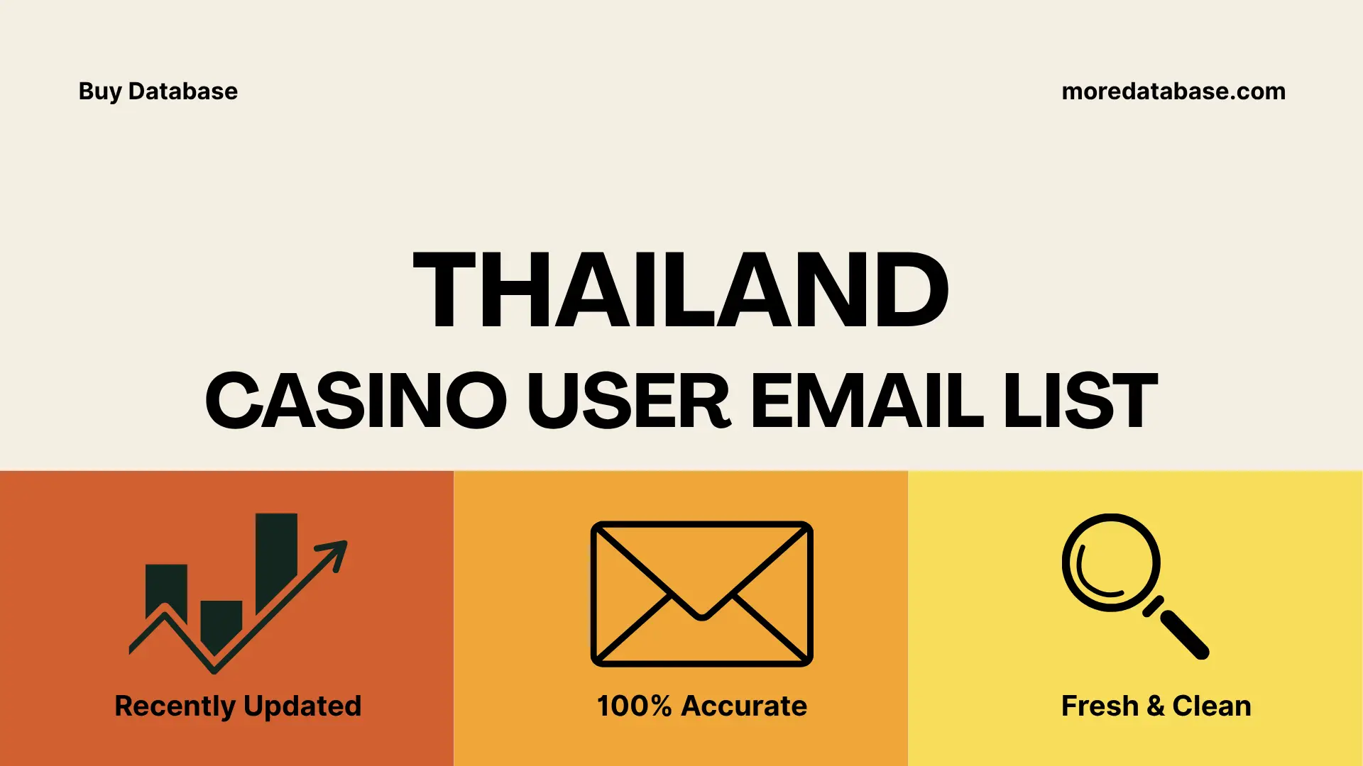 Thailand Casino User Email List